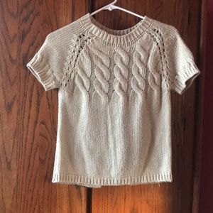 Zara crewneck knit shirt
